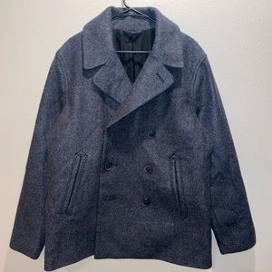 Wool pea coat size Large